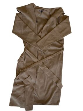 NWT Fashion Nova Let's Get Going Cardigan Sweater Mocha Womens Size S Cozy